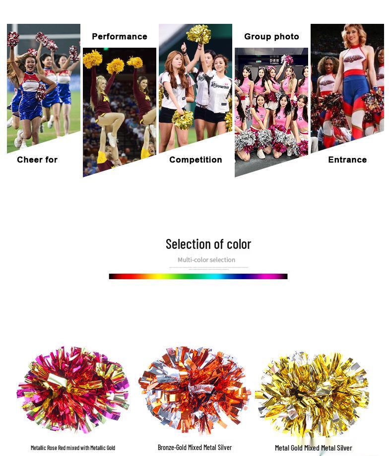 All-Star Cheerleading Pom-Poms Handheld Flower Balls
