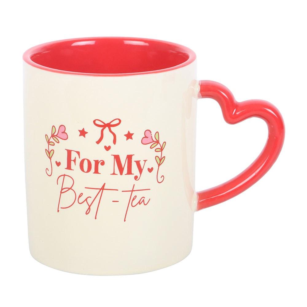 Something Different For My Best-Tea Heart 350ml Mug
