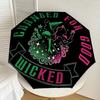 1pc Wicked Good Automatic Folding Umbrella, Portable Collapsible Design, Casual Outdoor Accessory L1127031