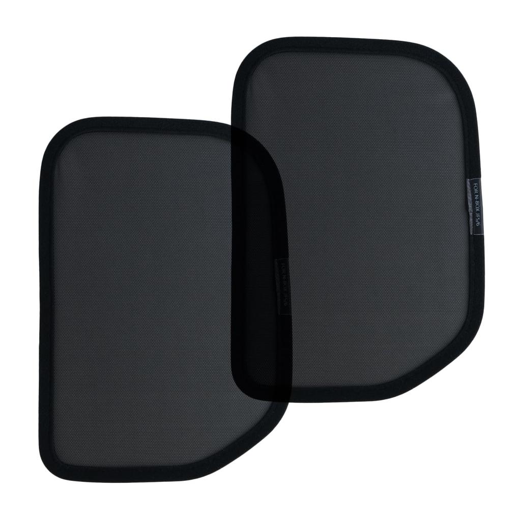 Mesh Custom Designed for Side Window Light and Heat Screen Compatible with of 2 for Rear Quarters of 3rd Generation Sunshades, N-BOX Privacy,