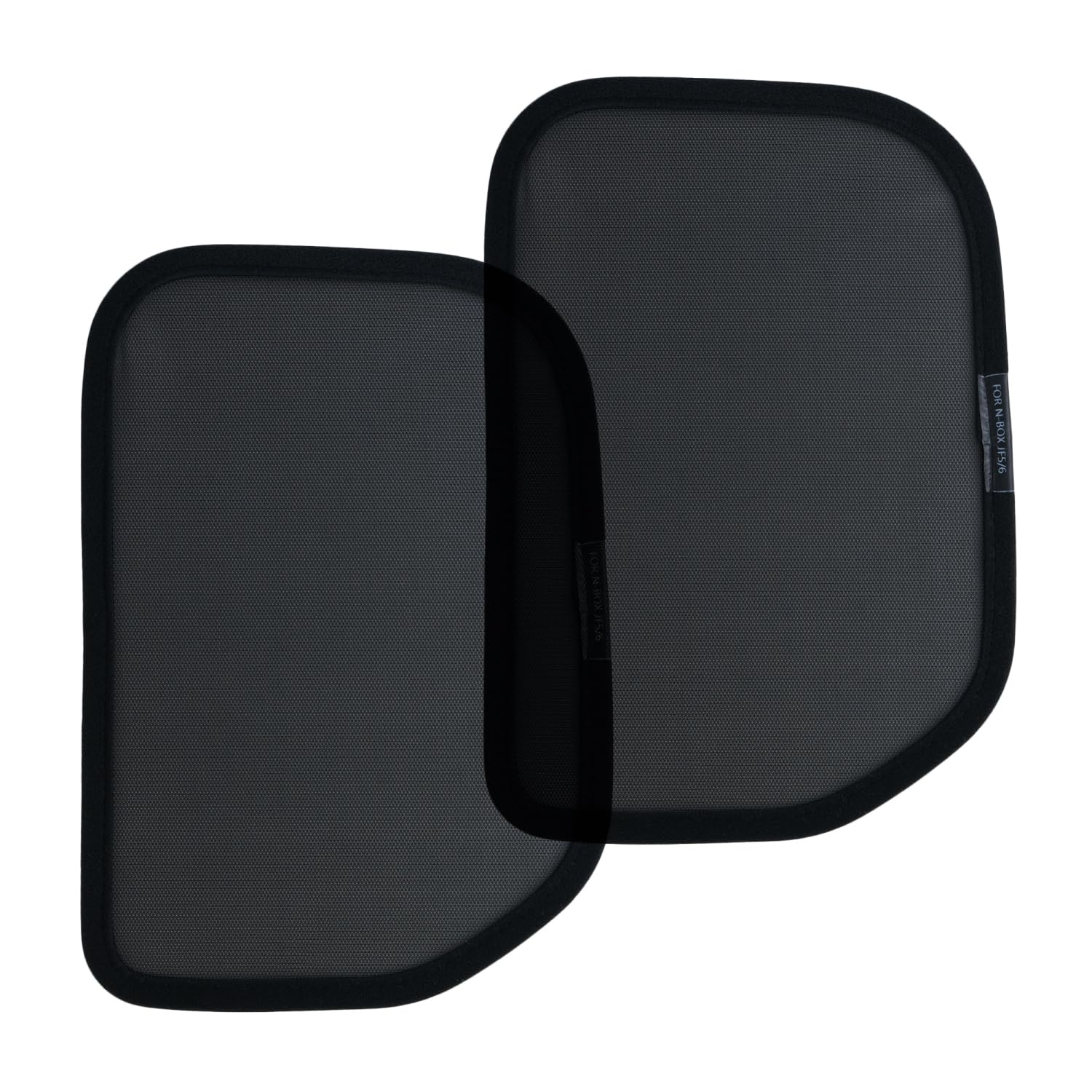 

Mesh Custom Designed for Side Window Light and Heat Screen Compatible with of 2 for Rear Quarters of 3rd Generation Sunshades, N-BOX Privacy, чёрный