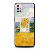 Funda de teléfono con cielo estrellado estilo Van Gogh para OnePlus 12 11 10 9 8 7 7T Pro 12R 10R 9RT 9R 8T Nord N100 N200 N10 2T CE 2 5G Cubierta Negra
