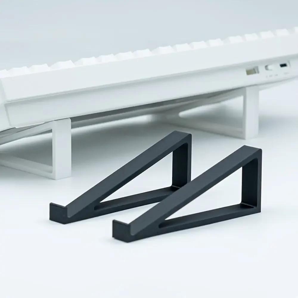 Keyboard Elevated Stand Simple Monitor Stand Raised Keyboard Angle Comfortable Typing No Sliding Pad Design
