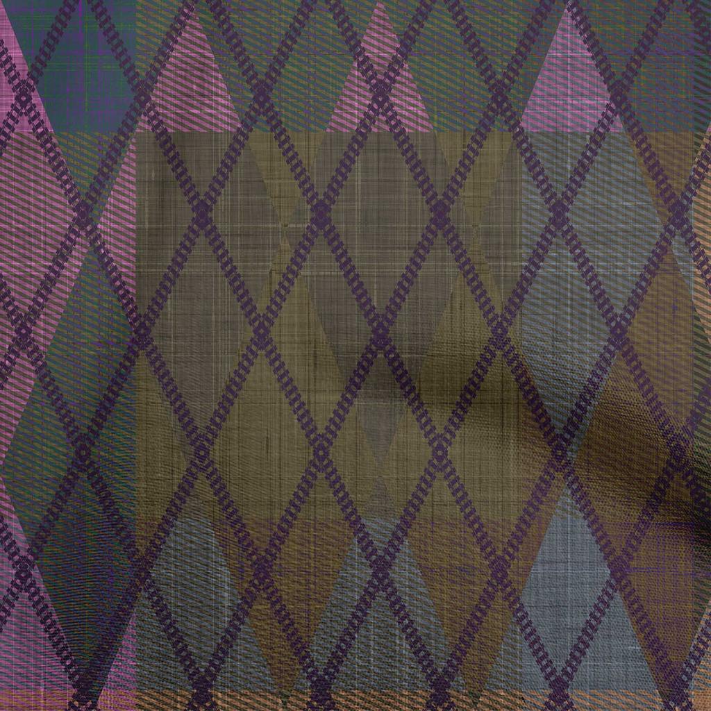 oneOone Cotton Flex Forest Green Fabric Argyle Quilting Supplies Print Sewing Fabric By The Yard 40 Inch