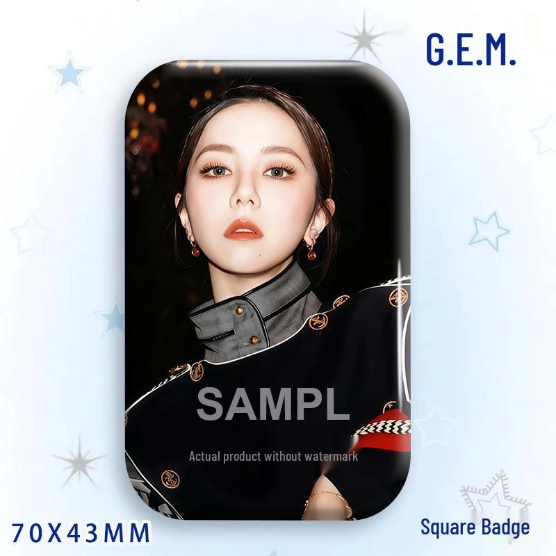 G.E.M. Concert Star Laser Acrylic Standee & Badge Set