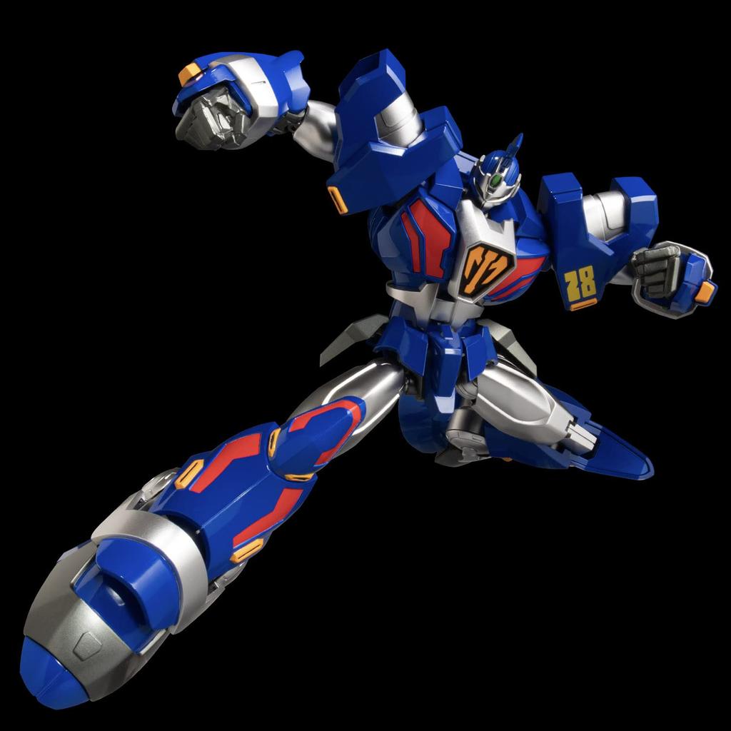 RIOBOT Tetsujin 28 FX 17 Phoenix Diecast ABS Painted Complete Action Figure Blue Height 180mm 4571335880651 No. & No. Non-scale &