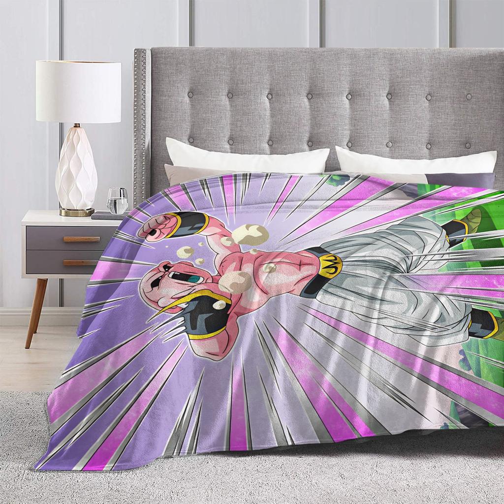 Pinks Monster Soft Warm Blankets Dragons Balls Child Plush Throw Blanket Print Bedroom Flannel Bedspread Sofa Bed Cover