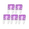 Partuto Set of 5 Mini 3AMP APM/ATM Universal Car Fuse Style Fuse Short