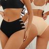 Women's High-waisted Triangle Briefs Tummy Control and Hip Lifting Women's Underwear Plus Size Yoga Panties