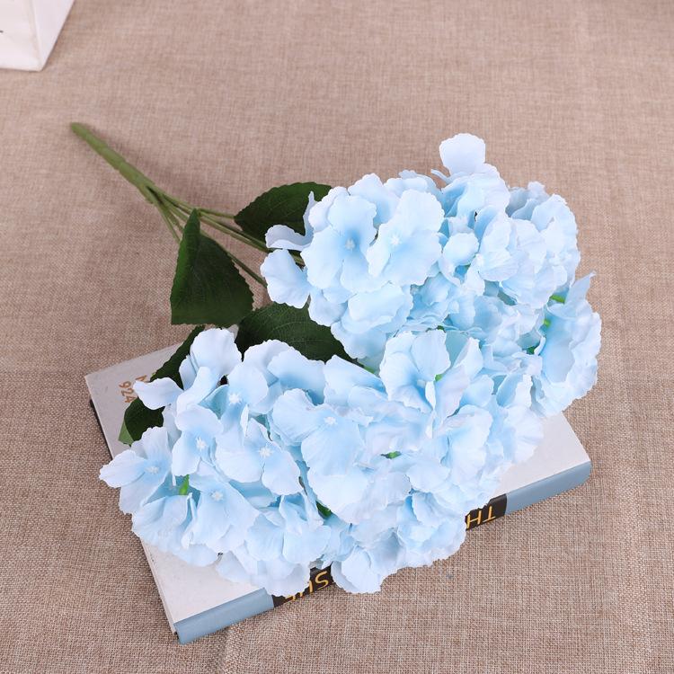 Road Lead Photography Flower Wall Props Decorative Hand Bouquet, Wedding Simulation Hydrangea