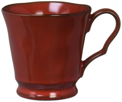 Koyo Pottery KOYO Cafe Tableware Coffee Mug, La Ferme Vintage Red, Made In Japan, 13544050