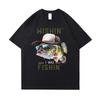 Buy A Unisex Eat Fish He Day Teach Fish Unisex To A Lifetime Funny Meme T Shirt Unisex Casual Cotton Tshirt Unisex Cotton Oversized Tees
