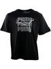 PUMAs Herren Hi Def Cat Rundhals Kurzarm Sporttops Lässig - Schwarz