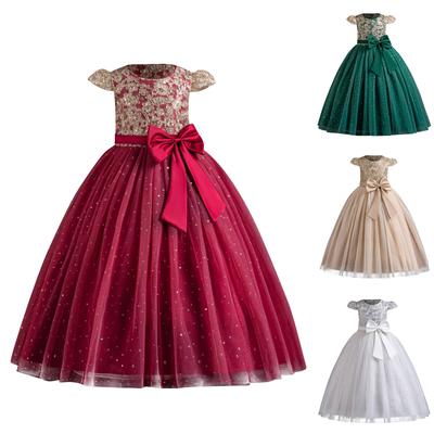Baby Mädchen Prinzessin Brautjungfer Festzug Kleid Geburtstag Party Hochzeit Kleid
