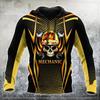 Herren Kapuzenpullover Vintage T-Shirt Herbstkleidung Mechaniker 3D Druck Tops Fashion Street Casual Hoodies Übergroßer Pullover