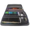 78-Piece Water-Soluble Multi-Color Zipper Pouch Colored Pencil Set