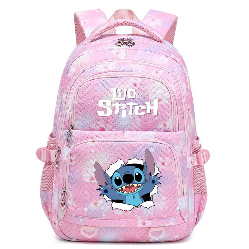 Cartoon Pattern Colorful Foreign Style Backpack Campus Male And Female Students Casual Schoolbag Animation