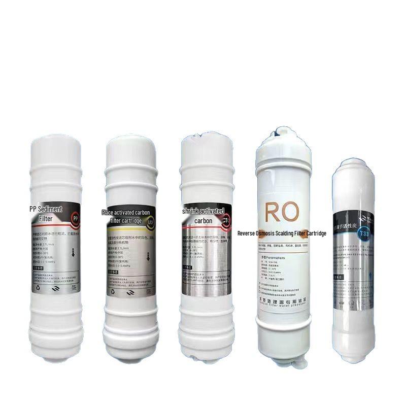 Korean Universal Water Purifier Set: Five-Stage Ultrafiltration Membrane with Quick-Install PP Cotton & Activated Carbon Filters.