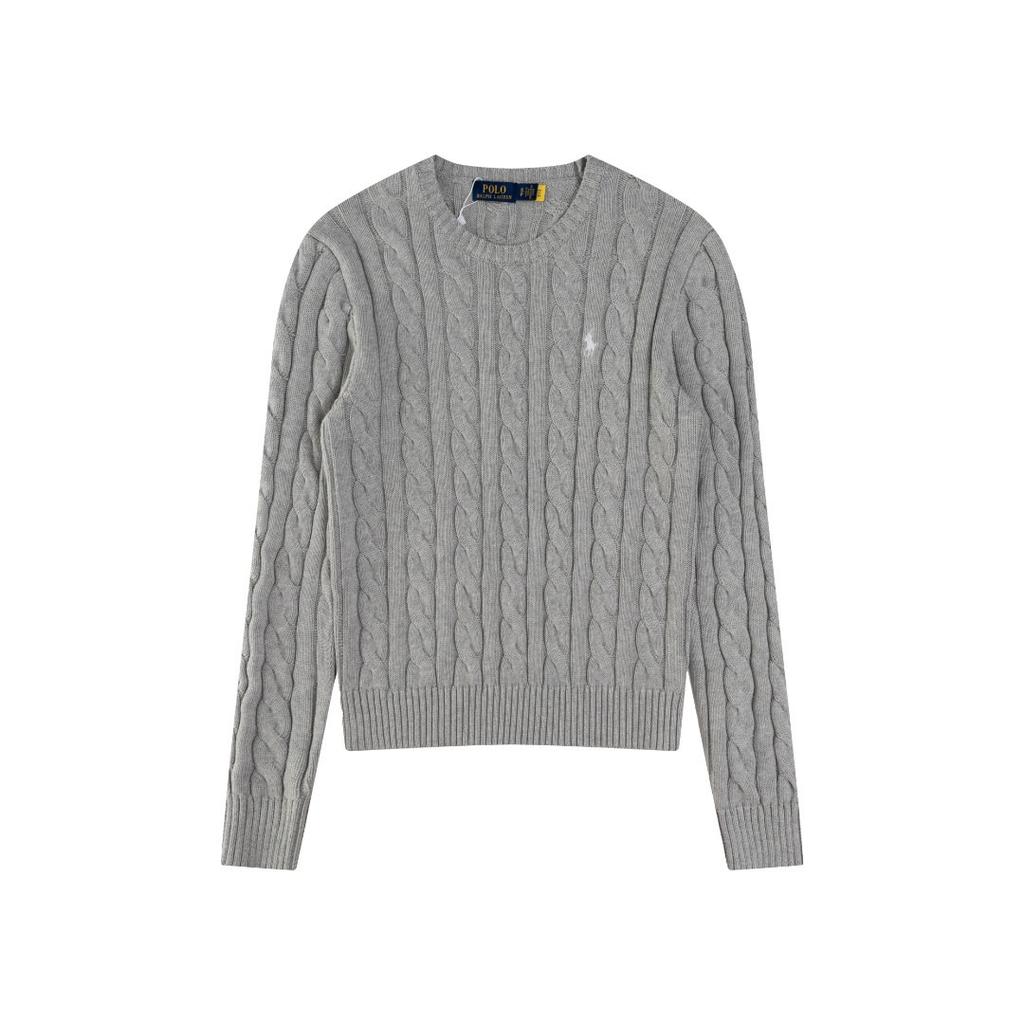 Couple's Boutique High-end Embroidered Knitted Women's Cashmere Sweater Round Neck Men's Pullover Long Sleeved New Cashmere Sweater