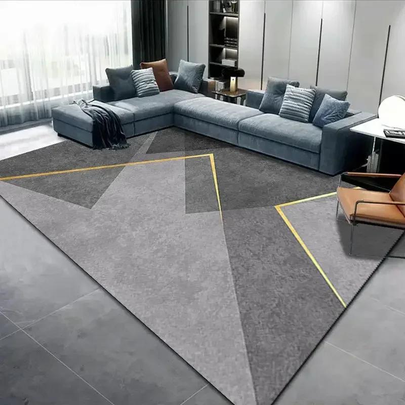 Light Luxury Carpets for Living Room Modern Bedroom Decoration Carpet Home Sofa Coffee Table Area Rug Cloakroom Balcony Foot Mat
