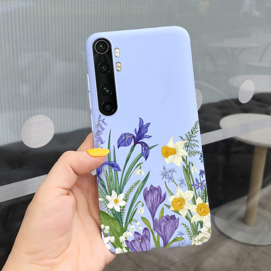 For Xiaomi Mi Note 10 Lite Case 6.47" Fashion Cute Girls Painted Soft TPU Cover For Xiaomi Note 10 Lite MiNote10 Lite Phone Case