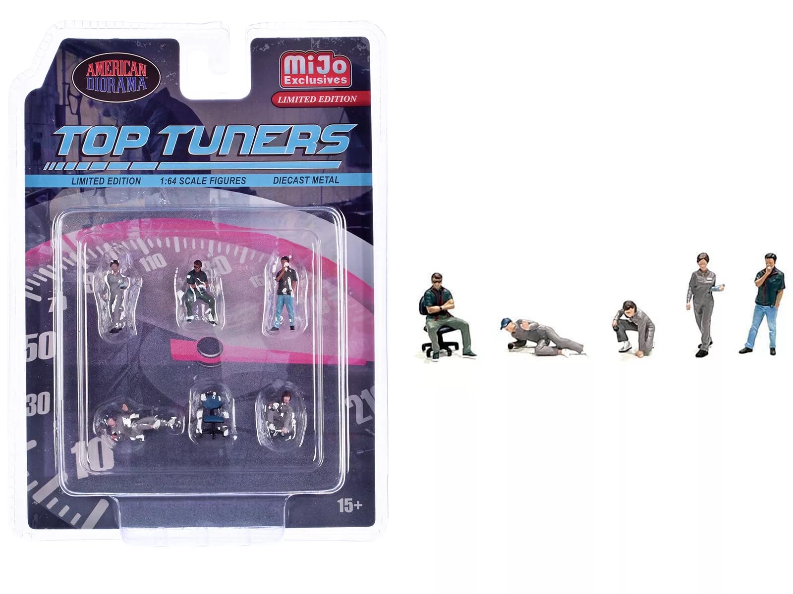 

American Diorama 1:64 Figures Top Tuners [Parallel Import]