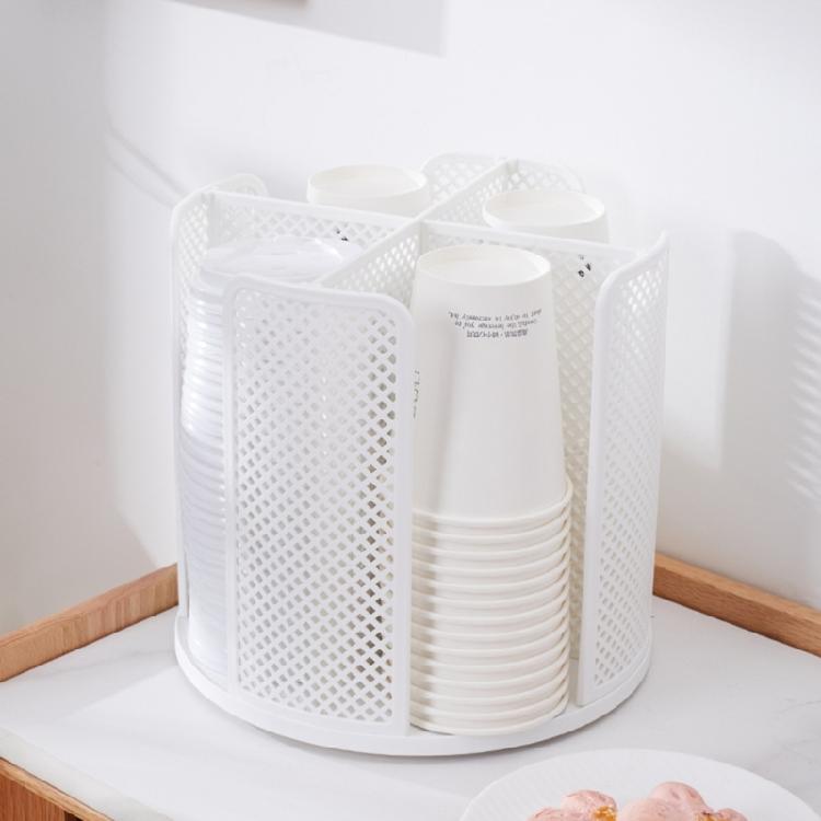 Convenient Kitchen Counter Organizer Rotating Storage Rack for Utensils and Spices Spice Bottle Holder Makeup Stand