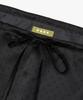 Forev Dotted Drawstring Skirt - Black
