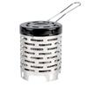 Outdoor Camping Mini Heater Portable Stainless Steel Tent Heating Cover with Handle Warming Stove Cover