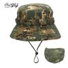 Męski Kapelusz Bucket Kamuflaż UPF50 Ochrona Przeciwsłoneczna Szerokie Rondo Składany Outdoor Turystyka Wędkowanie Kemping Duża Głowa