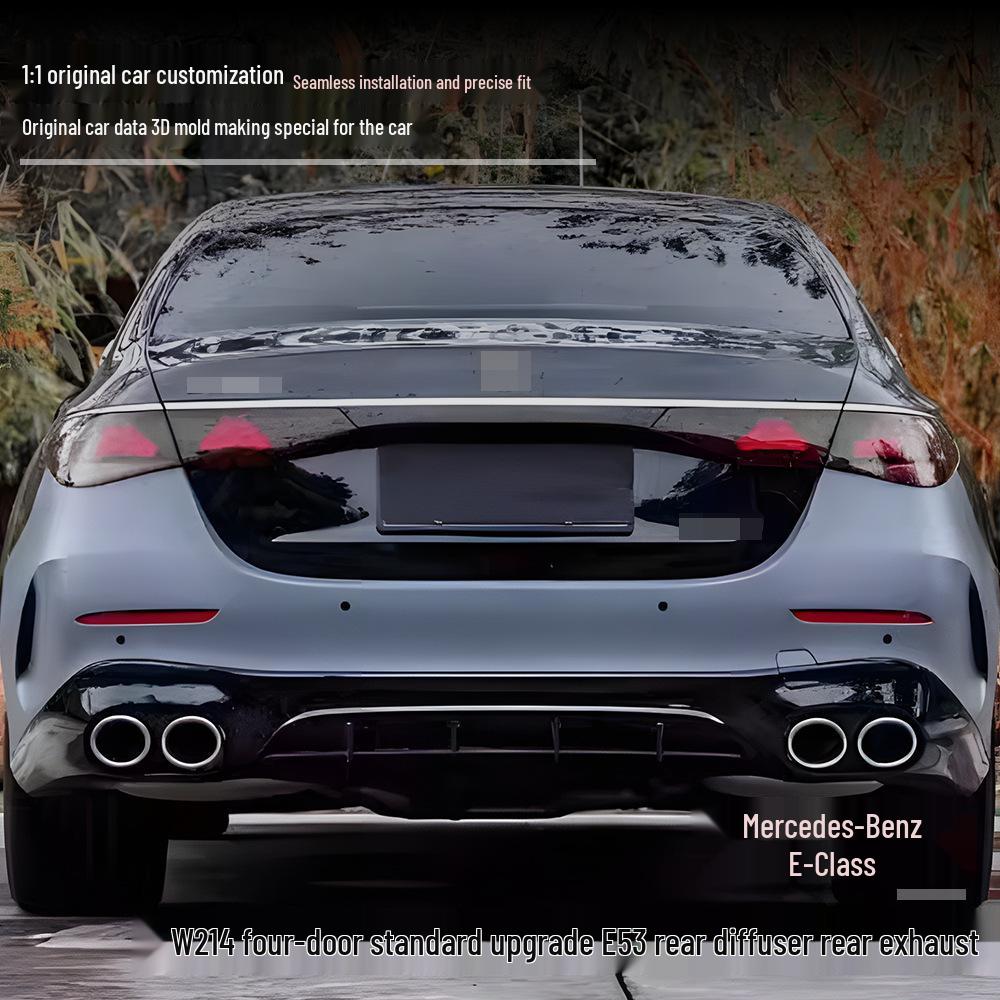 Mercedes-Benz E-Class W214 (2024+) E53 Rear Bumper Exhaust Upgrade