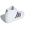 Adidas Originals Court Vantage Heel 3ST Casual Durable Non-Slip Mid-Top Skate Shoes Women Sneakers White Black F36311