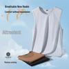 Jeanswest Heren Zomer Katoenen Mouwloos T-shirt met JZS Verguld Landschap Print