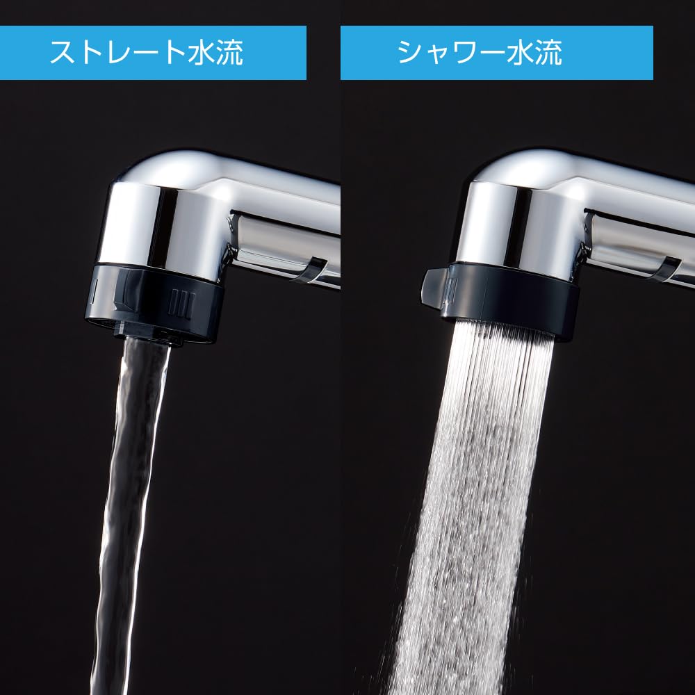 SANEI Basin Bubble for Hair Switchable Water Cleansing Moisturizing Increased for General K37110E6JV Single-Spray Faucet, Ultra-Fine Generator,