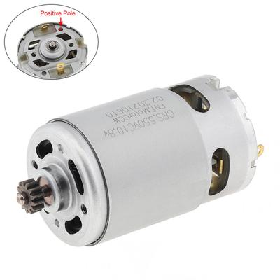 13 Teeth Motor RS550 Electric Drill Motor DC 10,8-25V
