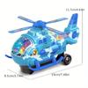 Electric Helicopter Toy with Lights And Music, 360° Rotation, Durable Plastic, Suitable for And, Ideal for Holidays And Playtime