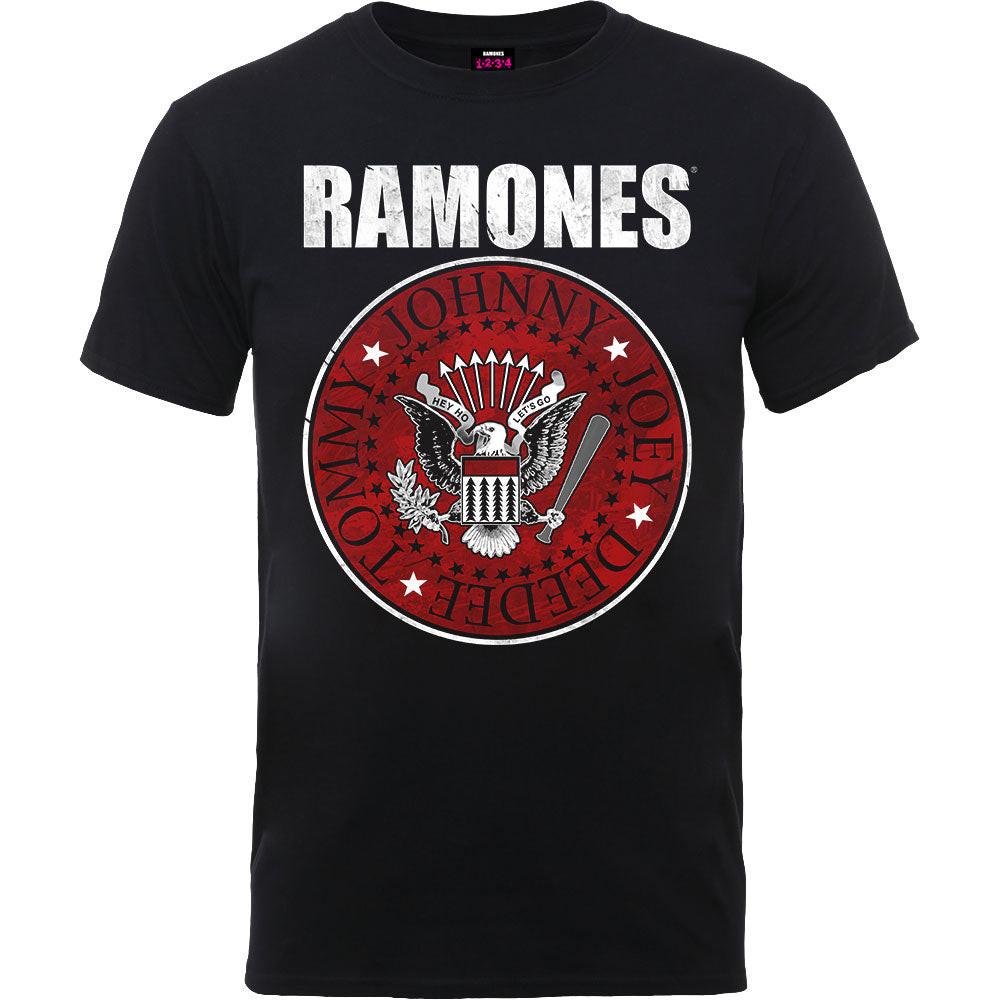 New Ramones T-Shirt: Red Fill Seal OFFICIAL black XXL