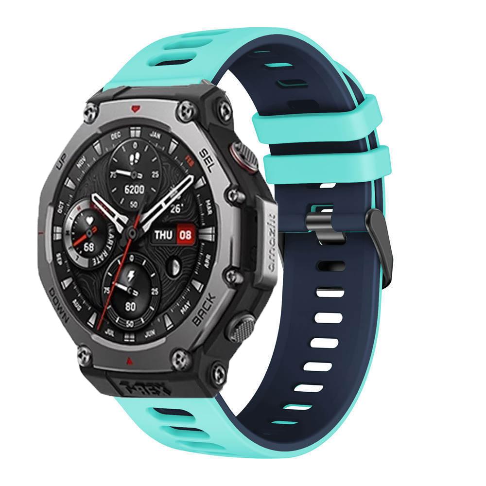 Sportovní řemínek pro chytré hodinky Amazfit T-Rex 3 Měkký prodyšný silikonový náramek pro Huami Amazfit T Rex 3 Řemínek