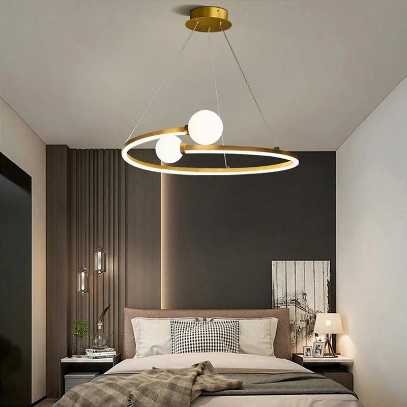 Nordic Style Designer Creative Chandelier Postmodern Simple Model Room Girl Bedroom Study Restaurant Personality Chandelier