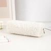 Large Capacity Pencil Case Zippered Plush Pen Pencil Pouches Portable Pencil Organizers Bag Travel Cosmetic Storage Bag