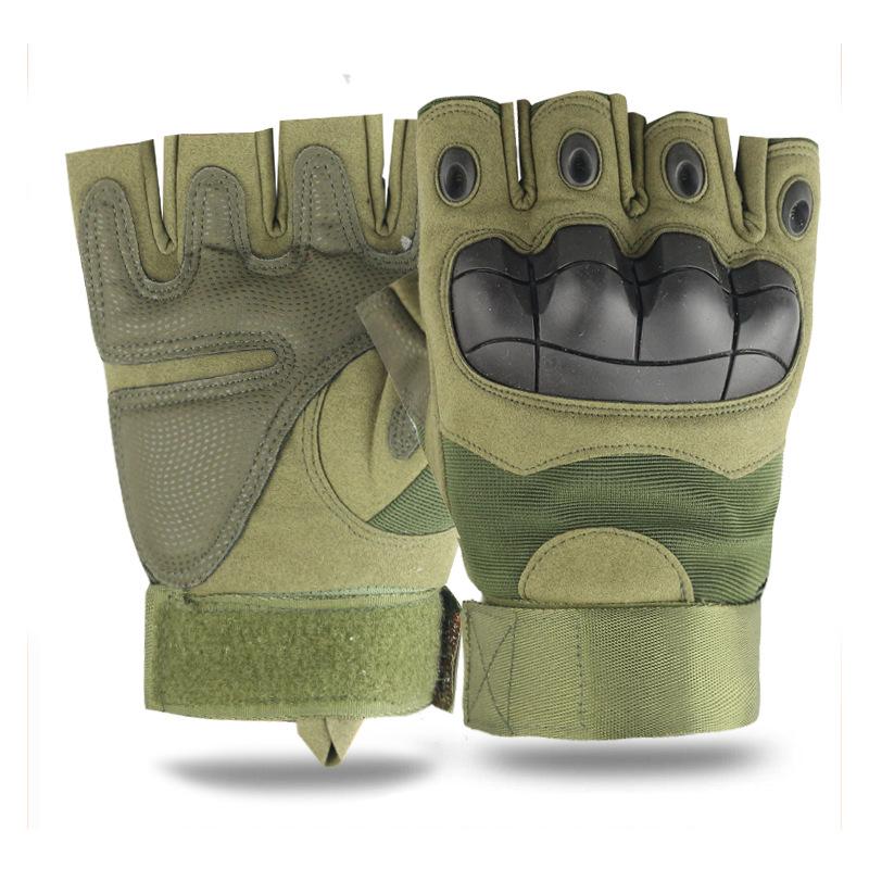 Tactical Gloves Men's Outdoor Protective Sports Body-building Anti-slip Wear-resistant Training Army Fans Riding Mountain Biking