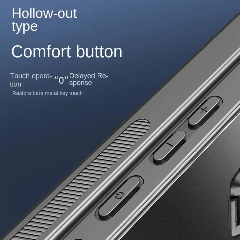 For Redmi Note 14 Pro Plus 14pro Metal Lens Camera Holder Cover for Redmi Note14 Pro+ Shockproof Matte Protection Kickstand Case