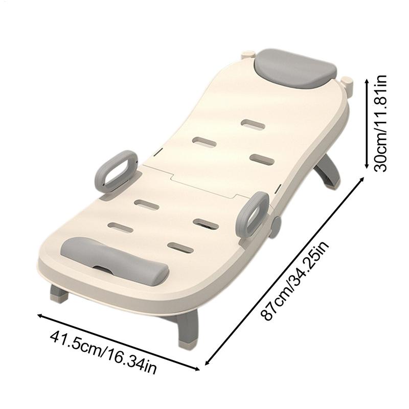 Children Shampoo Chair Adjustable Hair Washing Lying Seat For Kids Portable Baby Shampoo Recliner Foldable Toddler Head Hair