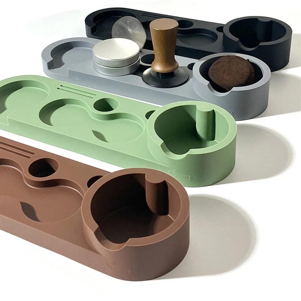 Countertops Protecting Coffee Tamper Mat Silicone Barista Station  Espresso Accessories