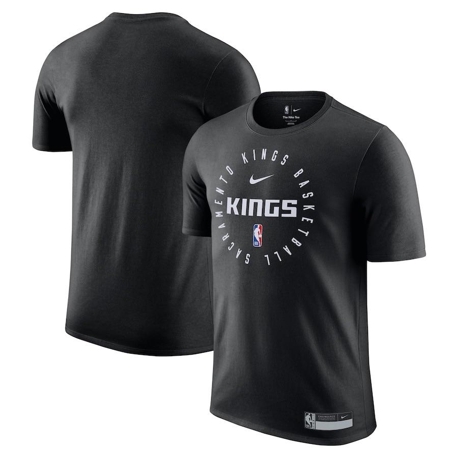 New Nike x NBA Dri FitSacramento Kings Legend On Court Practice Performance T Shirt Unisex Black HF1724-010