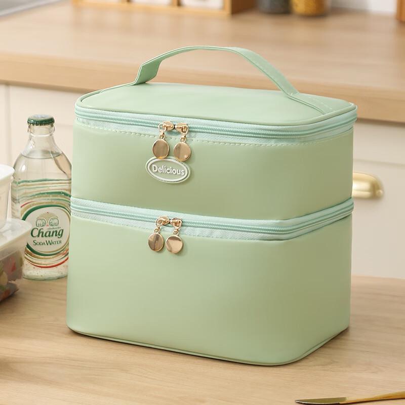 

Linpan Double-Layer Insulated Lunch Bag