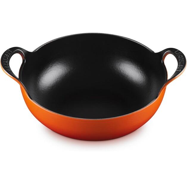 Le Creuset Classic Collection Balti Dish Cast Iron Casserole 25cm Oven Red (20142240900460)