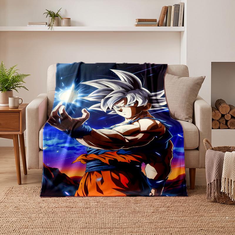 Dragon Ball Soft Warm Flannel Blankets Comfortable Blanket for Home Decoration Gifting