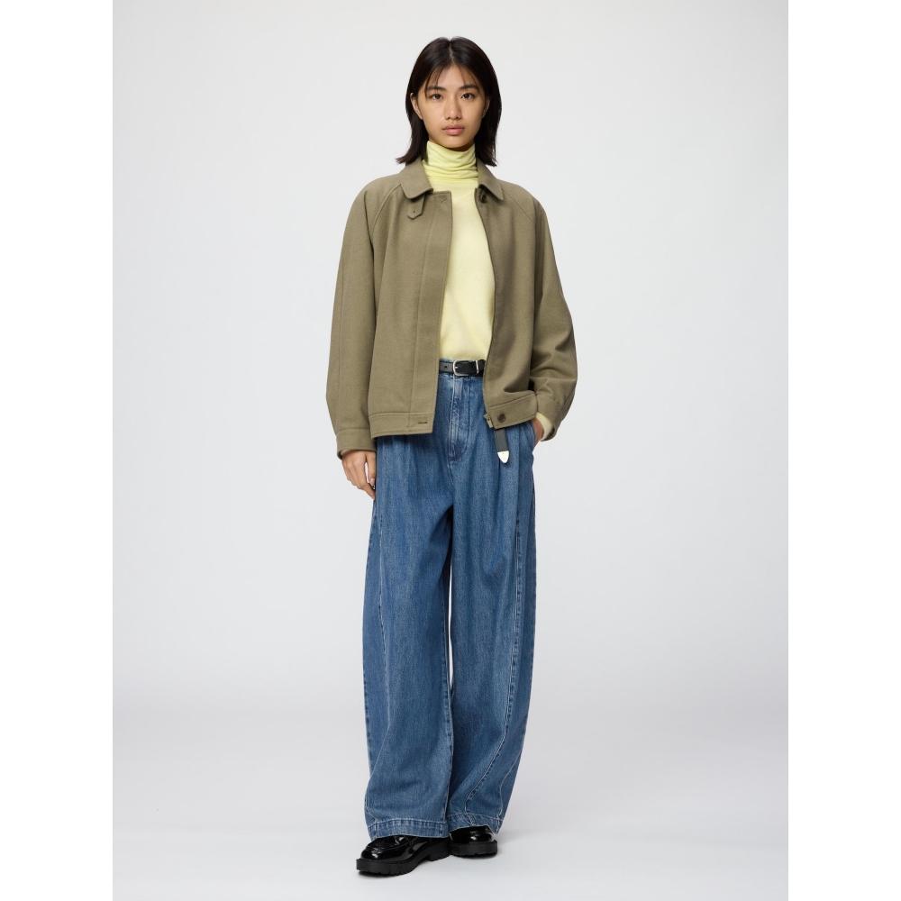 Uniqlo Wool Blend Harrington Jacket