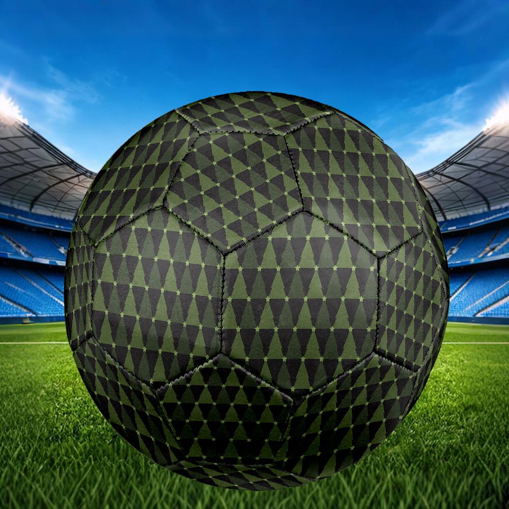 1pc Christmas Tree Size 5 Soccer Ball Professional Match Training Football Indoor &Outdoor Sports Ball Lightweight Durable m6549